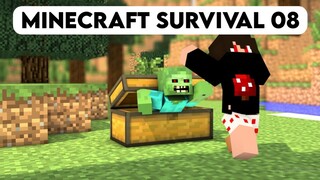 AYO MEMBUAT RUANG PENYIMPANAN DI MINECRAFT - SURVIVAL SERIES #8