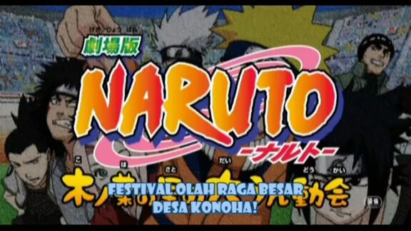 kekonyolan naruto saat ikut perlombaan