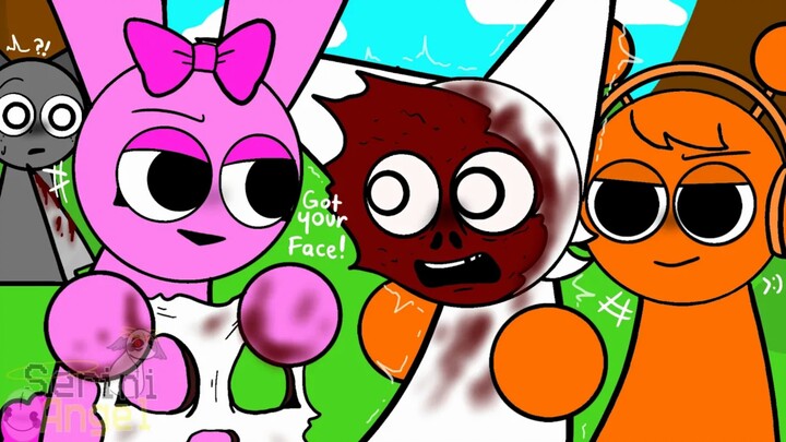 Oren 和 Pinki 向 Wenda 复仇？！- Incredibox Sprunki (AU)