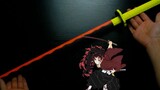 Teach you how to make Demon Slayer Jiguoyuanyi's Japanese sword! Have you learned it?