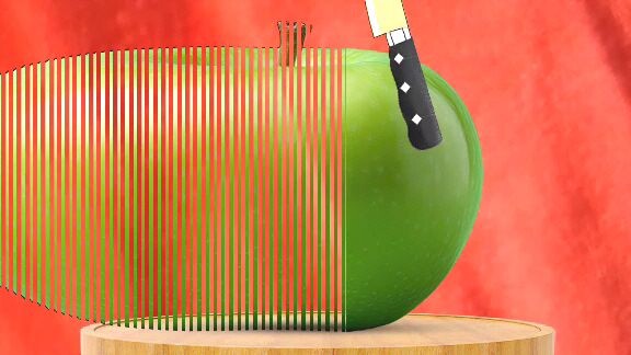 🍎 I Cut One Apple Into 20,000+ Pieces! 😱 | 20K+ Pieces Apple Challenge