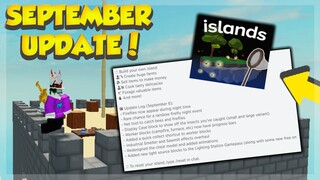 *NEW UPDATE* Islands [FIREFLIES] and more! - SkyBlox Roblox