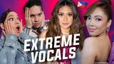 Waleska & Efra react to FILIPINO SINGERS BEST EXTREME VOCALS!!!