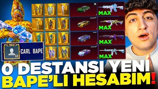 0 DESTANSI FULL BAPELİ YENİ HESABIMI FULLEDİM! (TÜM MUMYALARI ALDIM!😲) | PUBG Mobile