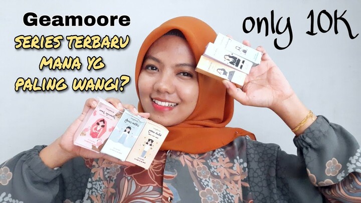 REVIEW PARFUME GEAMOORE SEMUA SERIES TERBARUNYA | ROLL AND SPRAY