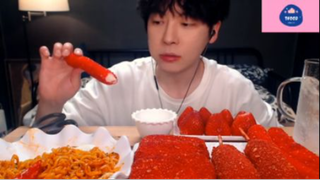 Mukbang mì cay #anngon