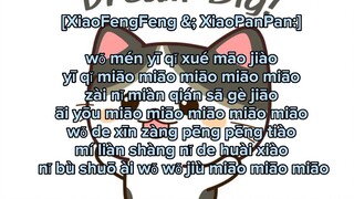 Learn To MeowSong by Pan Wenfeng, Wengie, and Xiao Feng Feng (Lyrics video)