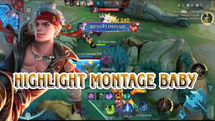HIGHLIGHT MONTAGE BABY