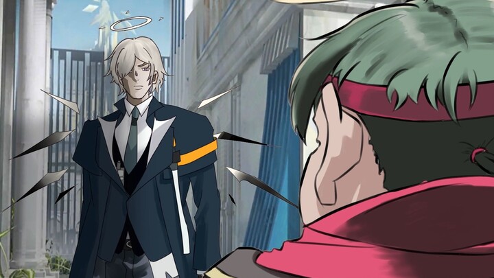 [Arknights × JOJO] Aizel hanya ingin menjalani kehidupan yang damai