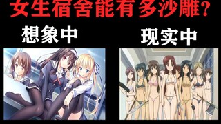 【男生慎看】女生宿舍能有多沙雕？想象中女生宿舍VS真实的女生宿舍