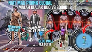 KASIH PAHAM GLOO WALL 0,1 DETIK KE WARGA GLOBAL?? DUO VS SQUAD SAMA GLOBAL- FREE FIRE INDONESIA