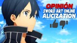 OPINIÓN ❌ Sword art online Alicization War Of Underworld