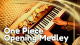 One Piece Opening Medley! How Many Songs Do You Know? Tribute To One Piece In That Era