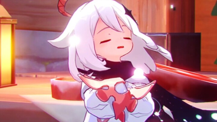 Paimon is spending my Mora hard~