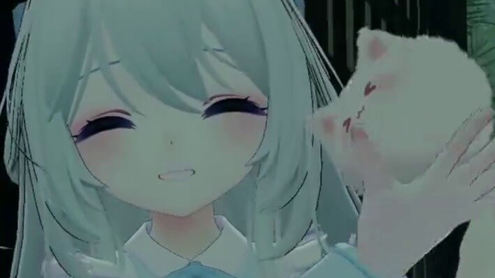 Hey hey kitty eat it!