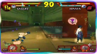 SASUKE HEBI VS HINATA KECIL - NARUTO ULTIMATE NINJA 6 ANDROID GAMEPLAY
