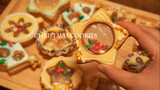 Làm bánh quy lắc cho lễ Giáng sinh