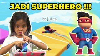 LEIKA JADI SUPERHERO ‼️ DI STUMBLE GUYS 😍