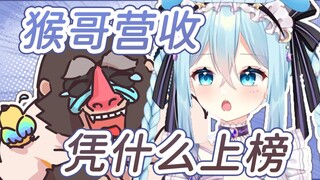【希月萌奈】猴哥凭什么是营收榜第十啊！