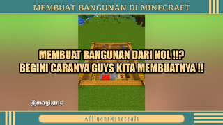 MEMBUAT BANGUNAN DI MINECRAFT ❓❓❗❗