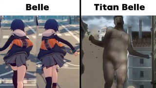 My mind everytime i see Belle sprinting