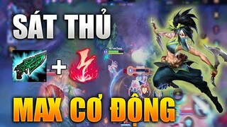 [ Tốc Chiến ] Akali Đi Mid Full Dame 1 Combo Bay Màu - Lol Mobile Akali