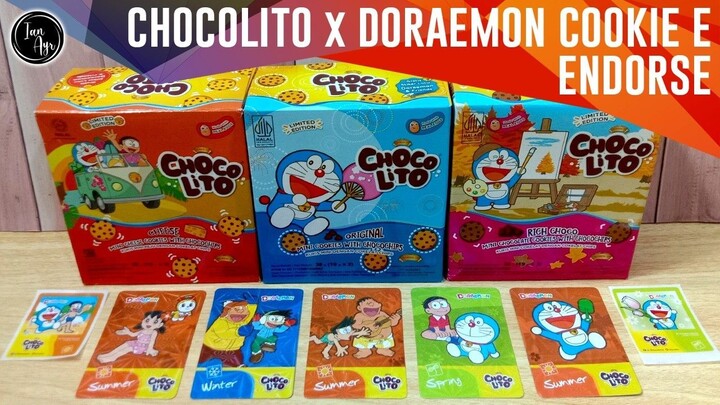 [ ENDORSEMENT ] Chocolito x Doraemonドラえもん Mini Cookies E Kukis Chocochips Nobita 野比 のび太 Shizuka 源 静香