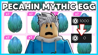 Pecahin Telur Paling Sedih & Sial! HABIS 1000 ROBUX (Adopt Me) - Roblox Indonesia