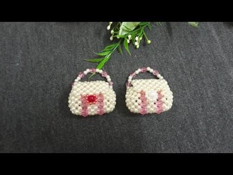Beaded bag P2/2#파란색 가방#Tas bermanik-manik#ກະເປົາແບ້#กระเป๋าลูกปัด