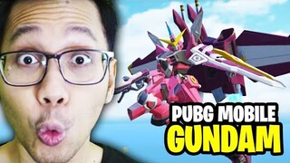 WAW ADA ROBOT GUNDAM DI PUBG! BISA TERBANG PAKE ROBOT! - PUBG MOBILE