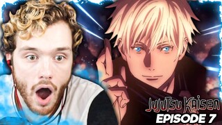 GOJO VS JOGO!! GOJO HAS NO RIGHT TO BE THIS SEXY!! | | Jujutsu Kaisen Ep. 7 REACTION