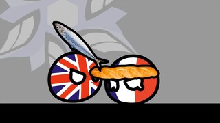 Polandball】Kontes Makanan Inggris dan Prancis!