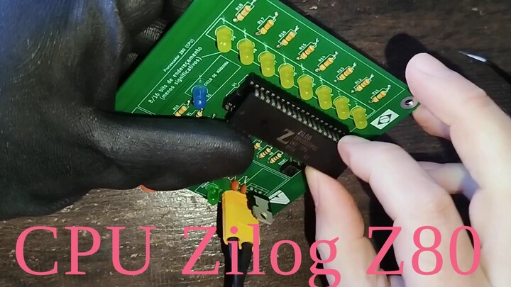 PCB Teste CPU Zilog Z80