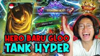 NEW HERO GLOO JADI HYPER CARRY - REVIEW GLOO - Mobile Legends Indonesia