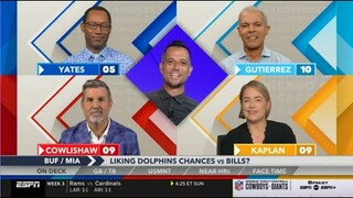 [Full] Around the Horn | Bills vs. Dolphins prediction and keys to the game for the AFC East matchup
