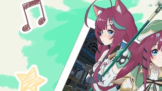 [Genshin Impact restores the age] Let the wind tell you [Milk-flavored loli x gentle royal sister cover]