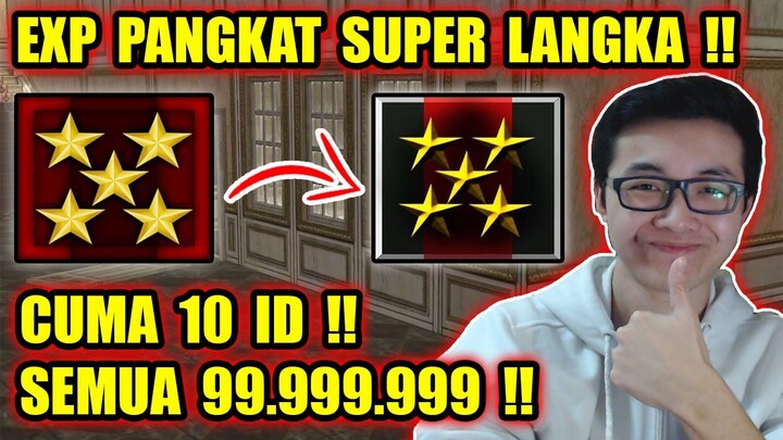 NAIKIN PANGKAT SUPER LANGKA DI JAMAN NOW !! - POINT BLANK ZEPETTO INDONESIA