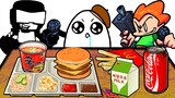MUKBANG vs Friday Night Funkin 4 (feat. tankman, pico)