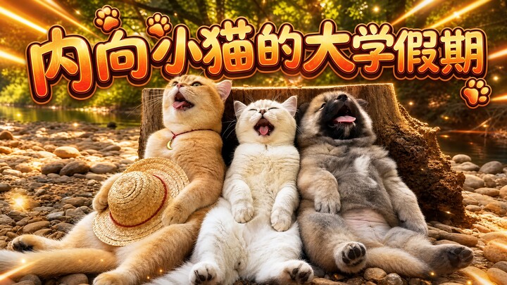 [Mochi’s University Life | Dragon Boat Festival] The kitten tries to capture the quiet, everyday lif