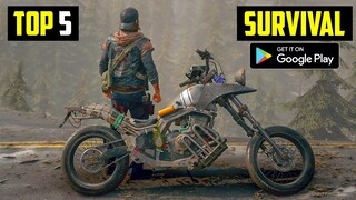 Top 5 High Graphics SURVIVAL Games for Android 2023