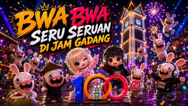 Bwa bwa seru seruan di Jam Gadang