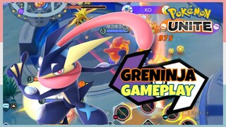 Eat This Water Shuriken - Greninja Gameplay In Pokemon Unite #2 | Nintendo Switch