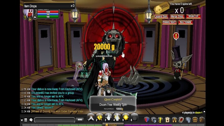 AQW ADVENTUREQUESTWORLD ผจญภัยมั่วทัวต่างโลก LONGPLAY EP7 2ndFREEDOOMSPIN item