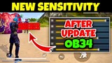 After Update Ob34 New Best Sensitivity Settings Free Fire | M Chanzo TV Mobile Headshot Settings