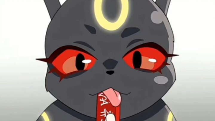 [Pokémon] Moon Eevee, cách anh ấy ăn thịt mèo thật dễ thương!