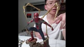 review mô hình iron spider (nhện nhọ) _ arvengers