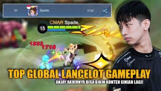 LAMA MENGHILANG BALIK" JADI TOP GLOBAL 31 LANCELOT.. AKHIRNYA BSA BIKIN GAMEPLAY BY TOP GLOBAL WKKW