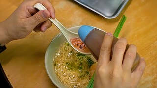 盘点影视剧吃戏名场面，东莞仔吃午餐肉，靓坤吃云吞面要加醋