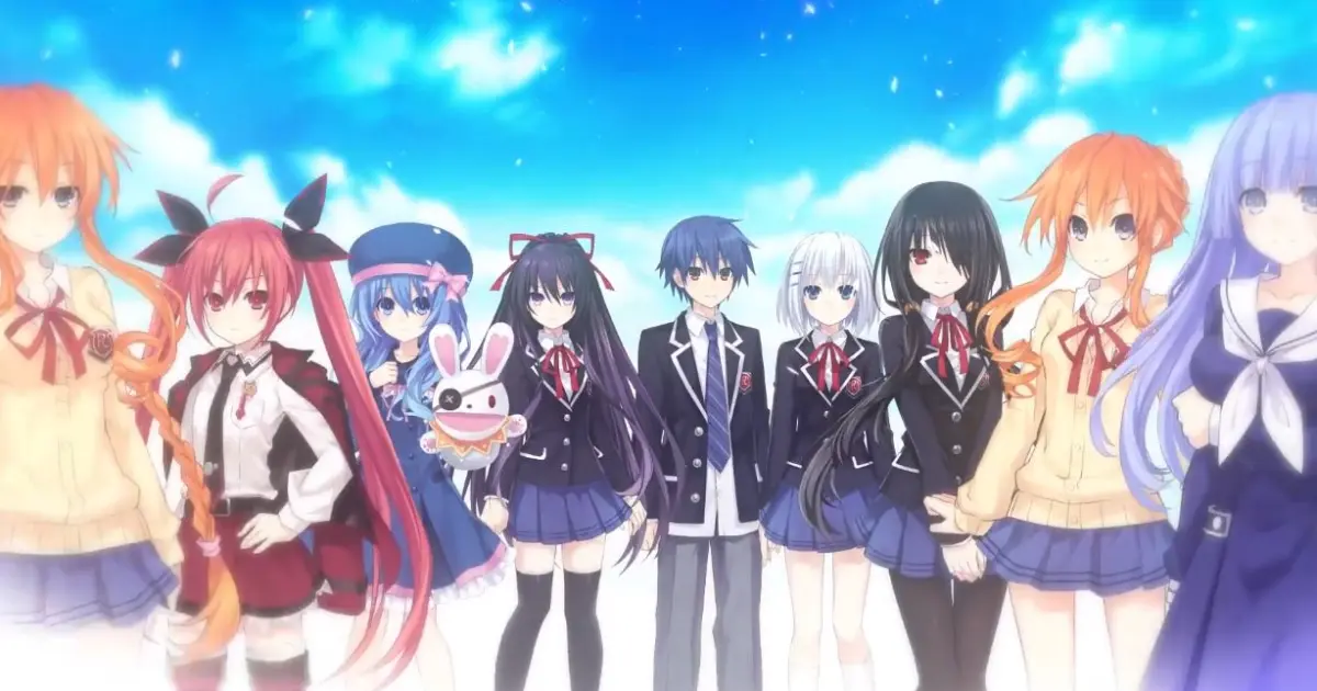 Date here. Ринне Соногами и Шидо. Date a Live: Rinne Utopia (op).