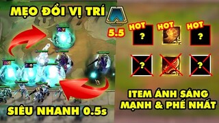 TOP 5 mẹo HOT leo rank trong Đấu Trường Chân Lý mùa 5.5: Đổi vị trí 0.5s, Item Ánh Sáng mạnh nhất